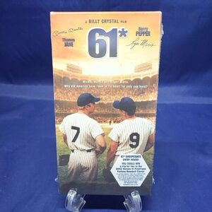 61* (VHS, 2001), Roger Maris, Mickey Mantle, Yankees, Movie, Film